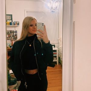 PacSun Black Bomber Jacket